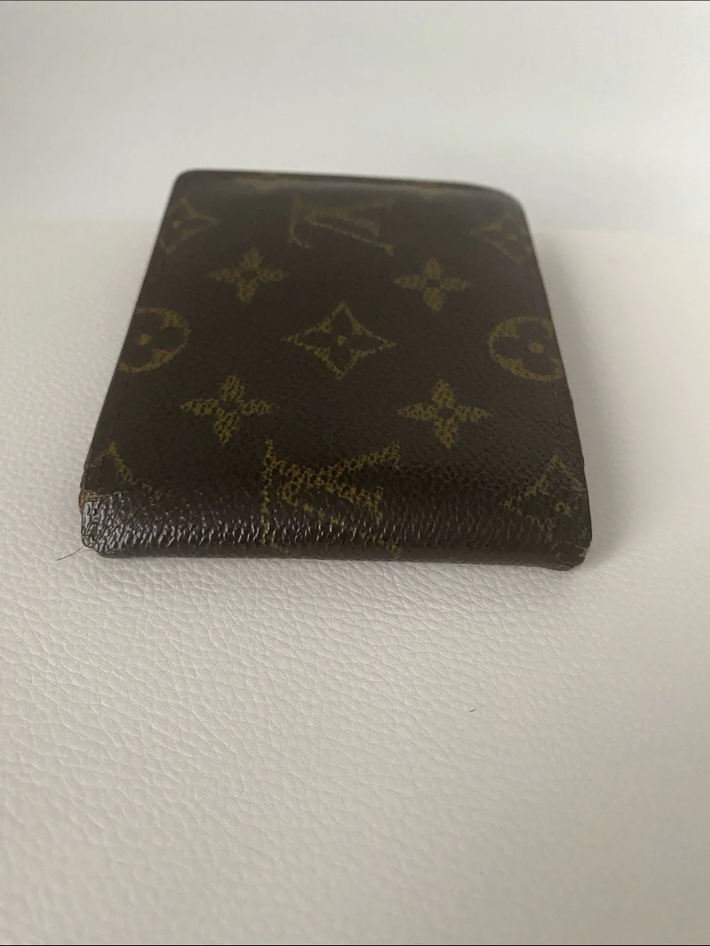 Men’s Or Women’s Louis Vuitton Brown & Gold Monogram Card Holder Wallet